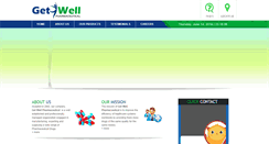 Desktop Screenshot of getwellpharmaceutical.com
